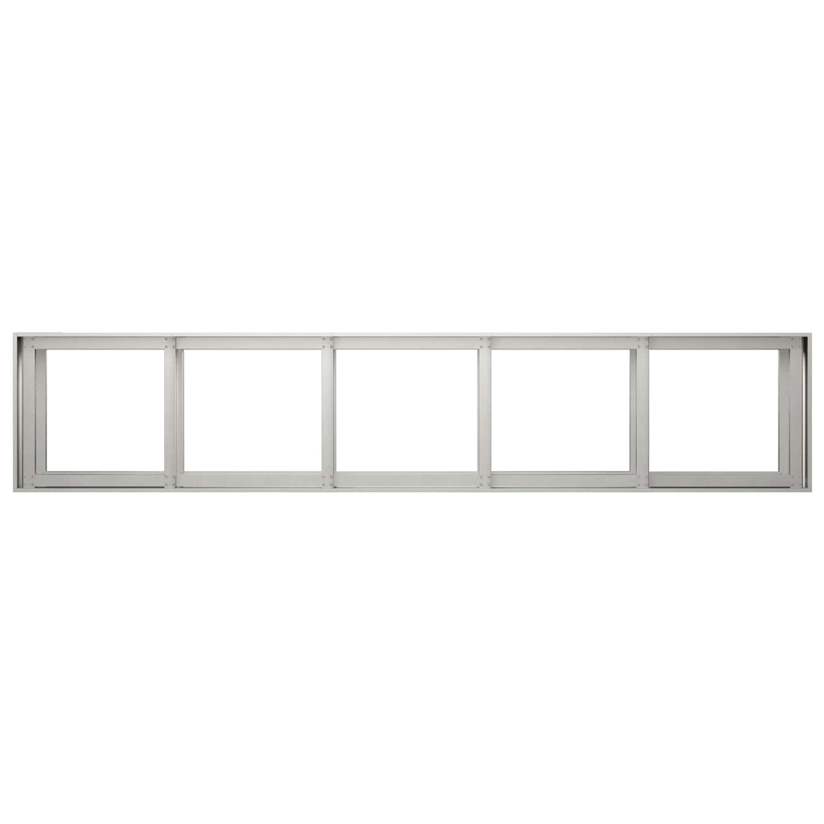 vidaXL Doniczka ogrodowa srebrny 200 x 40 x 60 cm Stal nierdzewna