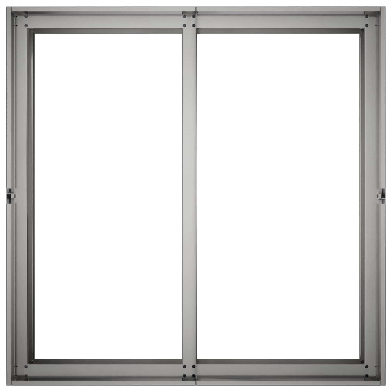 vidaXL Doniczka ogrodowa srebrny 80 x 80 x 60 cm Stal nierdzewna