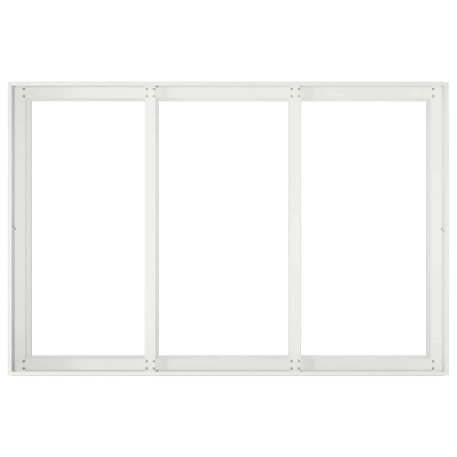 vidaXL Doniczka ogrodowa Biały 120 x 80 x 60 cm Stal zimnogięta