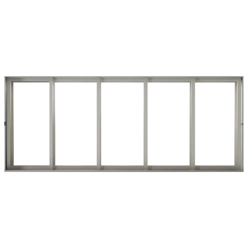 vidaXL Doniczka ogrodowa srebrny 200 x 80 x 60 cm Stal nierdzewna