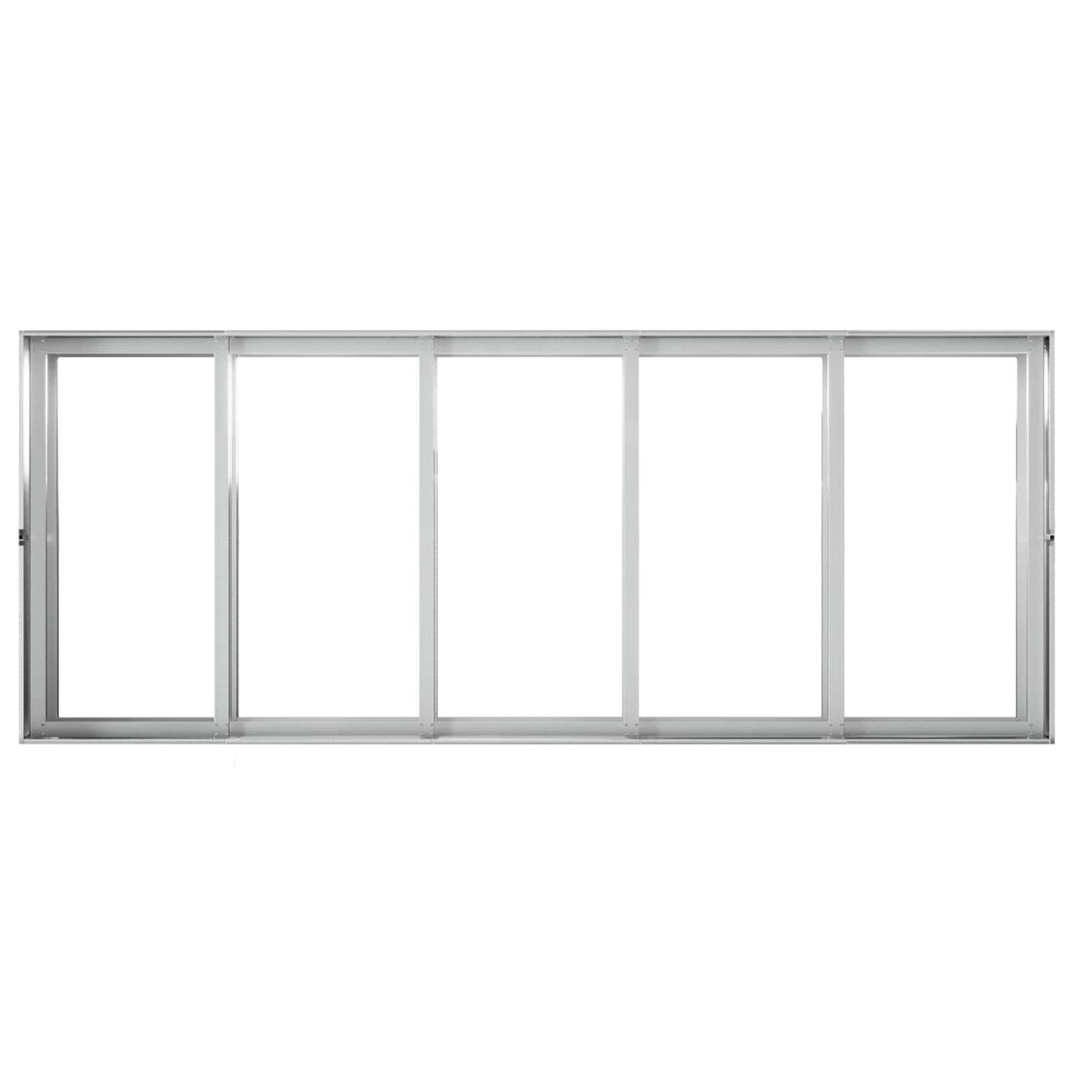 vidaXL Doniczka ogrodowa srebrny 200 x 80 x 60 cm Stal ocynkowana