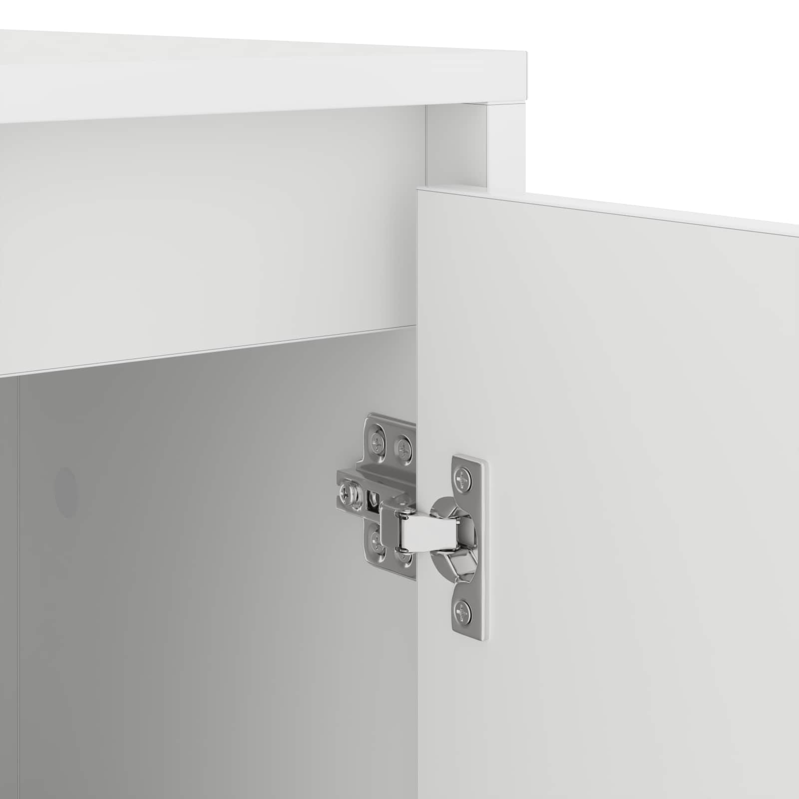 vidaXL Szafka na pralkę Biały 87 x 60 x 89 cm Materiał drewnopochodny