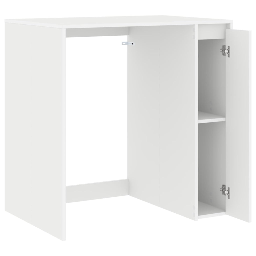 vidaXL Szafka na pralkę Biały 87 x 60 x 89 cm Materiał drewnopochodny