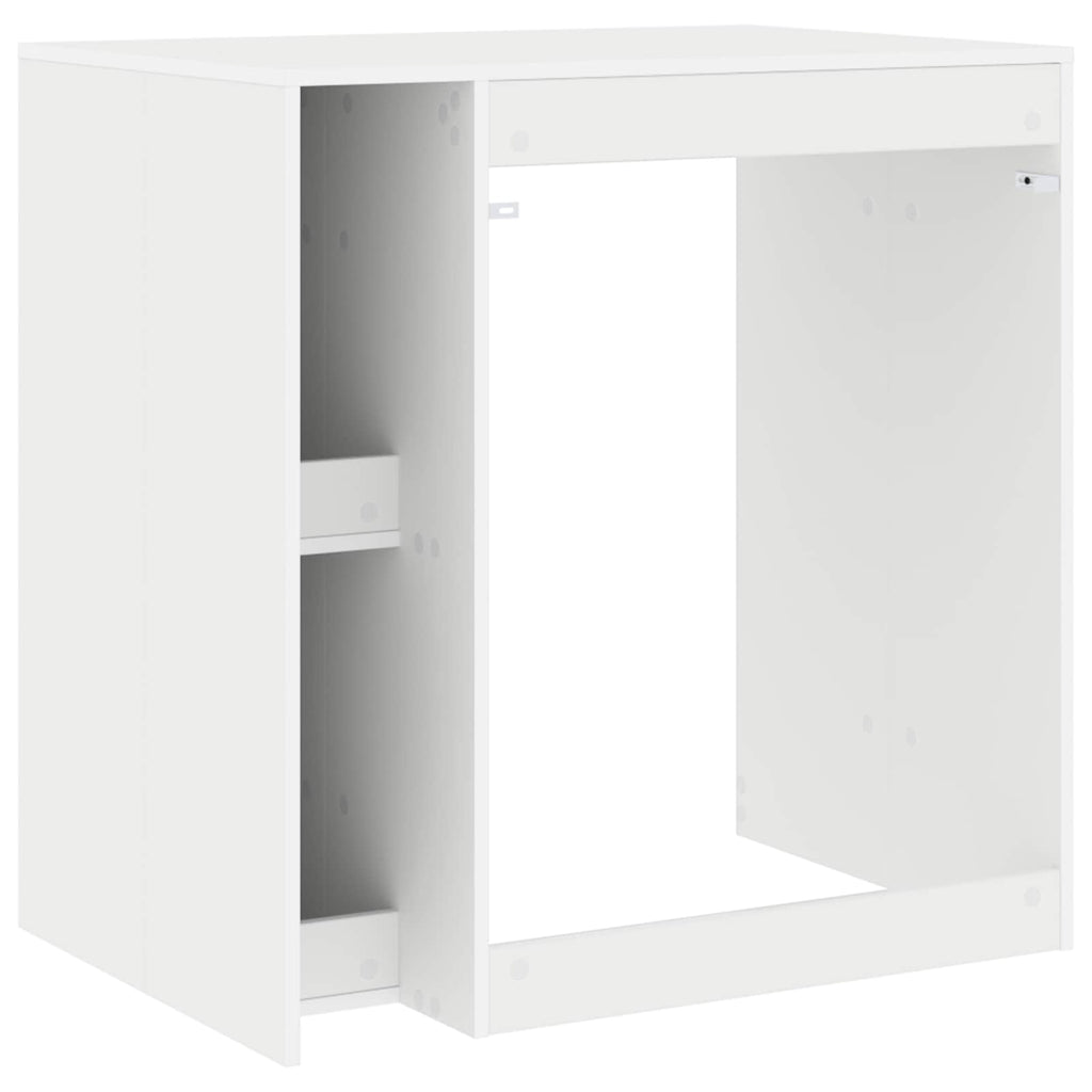 vidaXL Szafka na pralkę Biały 87 x 60 x 89 cm Materiał drewnopochodny