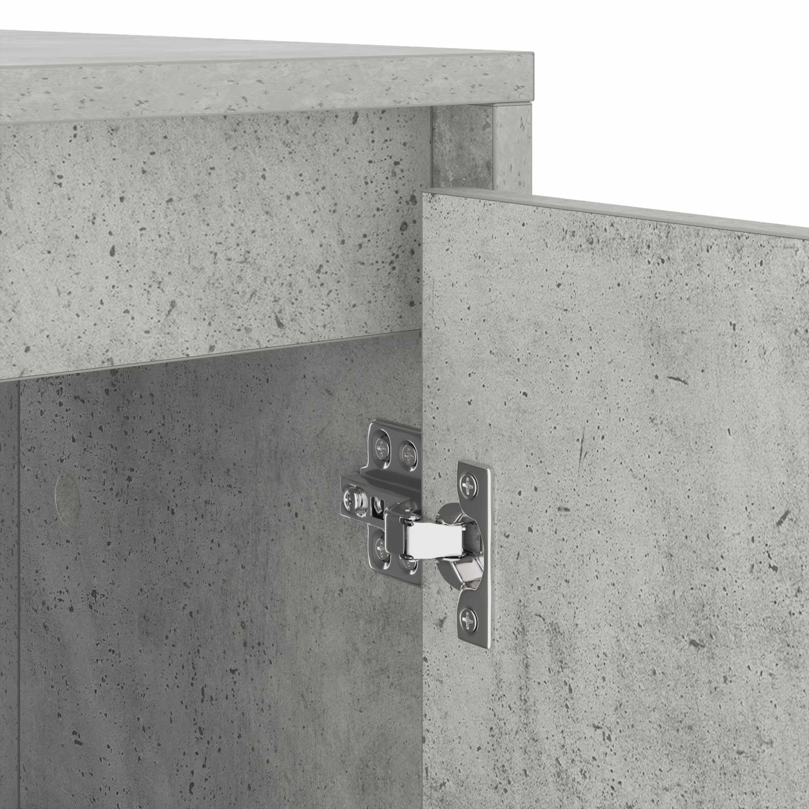vidaXL Szafka na pralkę z przechowywaniem Betonowy 87 x 60 x 89 cm