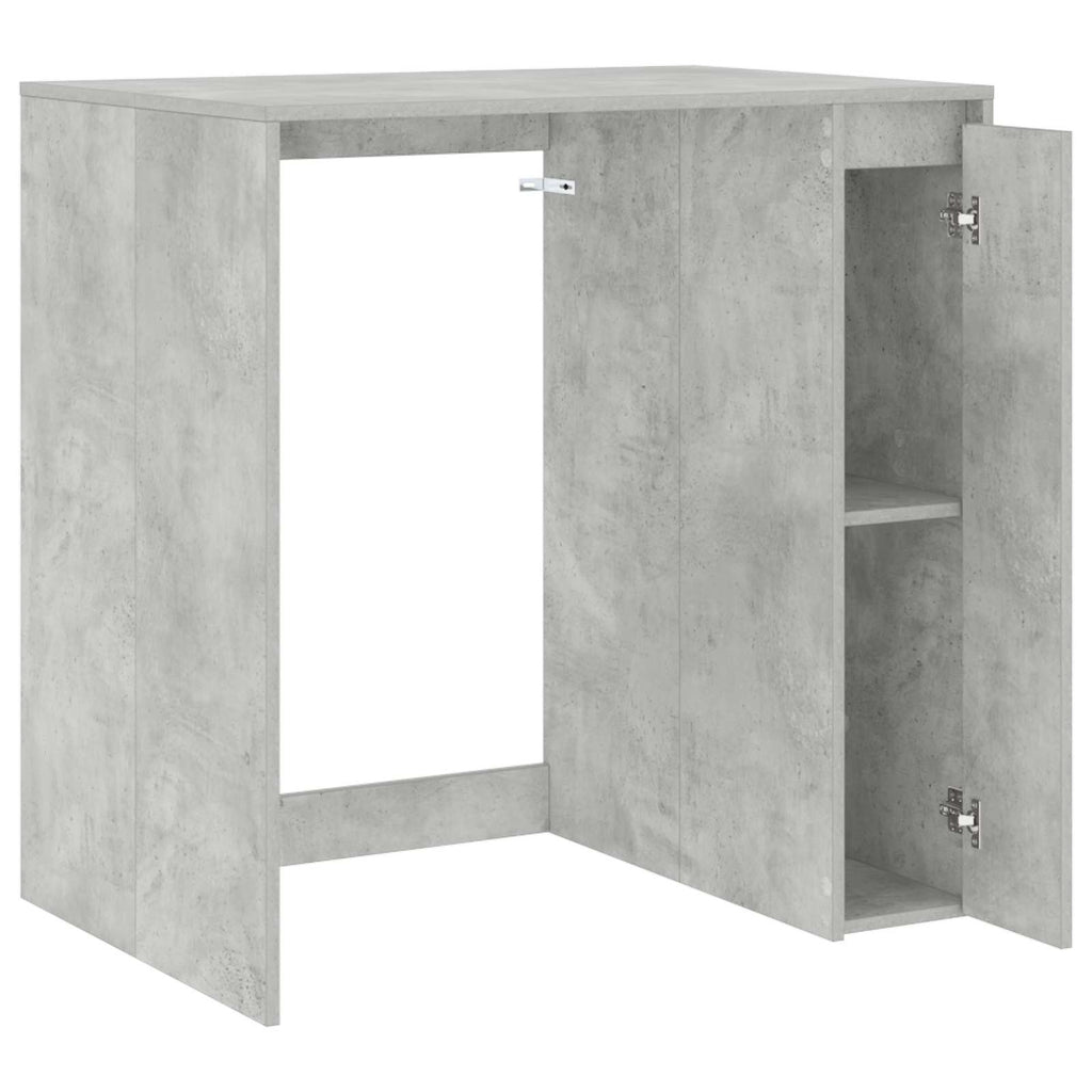 vidaXL Szafka na pralkę z przechowywaniem Betonowy 87 x 60 x 89 cm