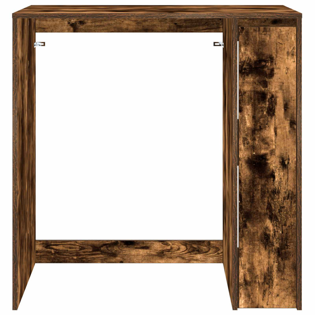 vidaXL Szafka na pralkę z przechowywaniem Dąb wędzony 87 x 60 x 89 cm