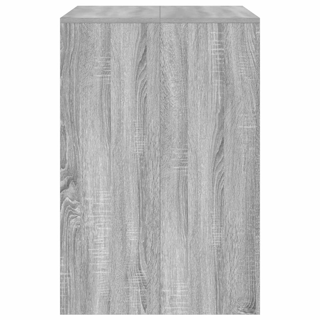 vidaXL Szafka na pralkę z przechowywaniem Szary Sonoma 87 x 60 x 89 cm