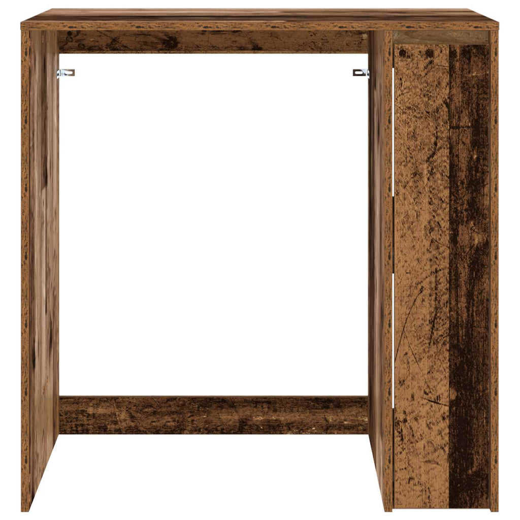 vidaXL Szafka na pralkę z przechowywaniem Stare drewno 87 x 60 x 89 cm