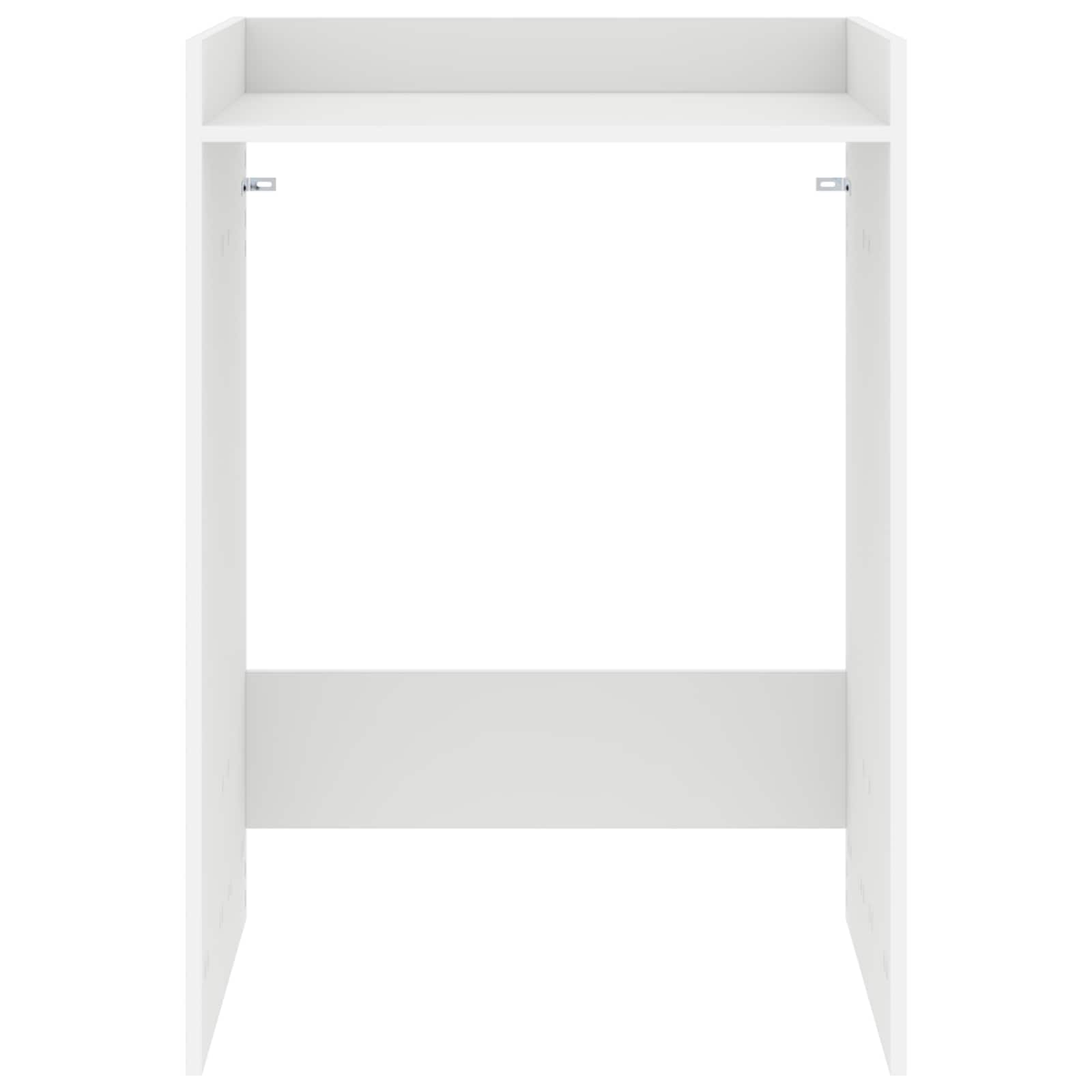vidaXL Szafka na pralkę z przechowywaniem Biały 67,5 x 62 x 97 cm