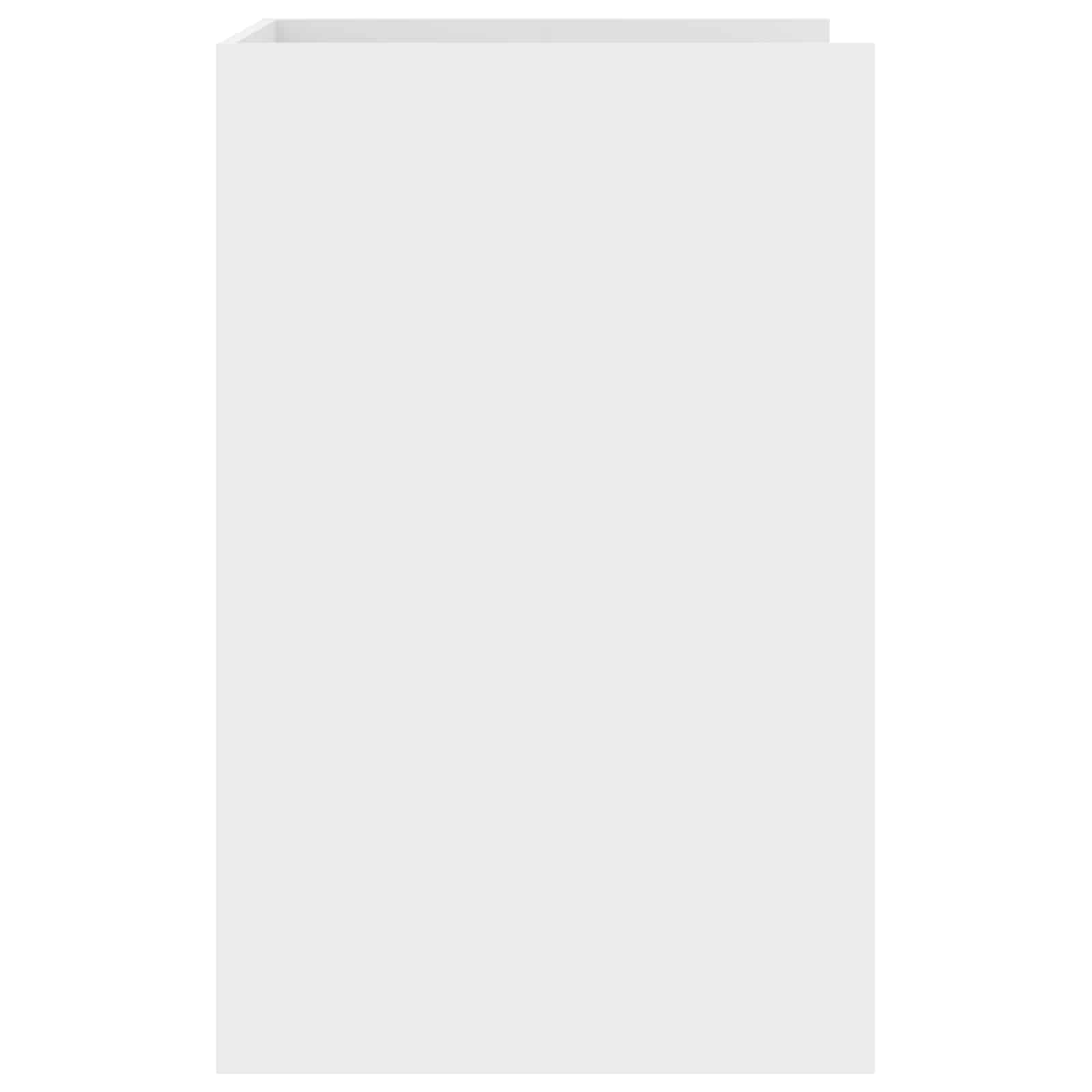 vidaXL Szafka na pralkę z przechowywaniem Biały 67,5 x 62 x 97 cm