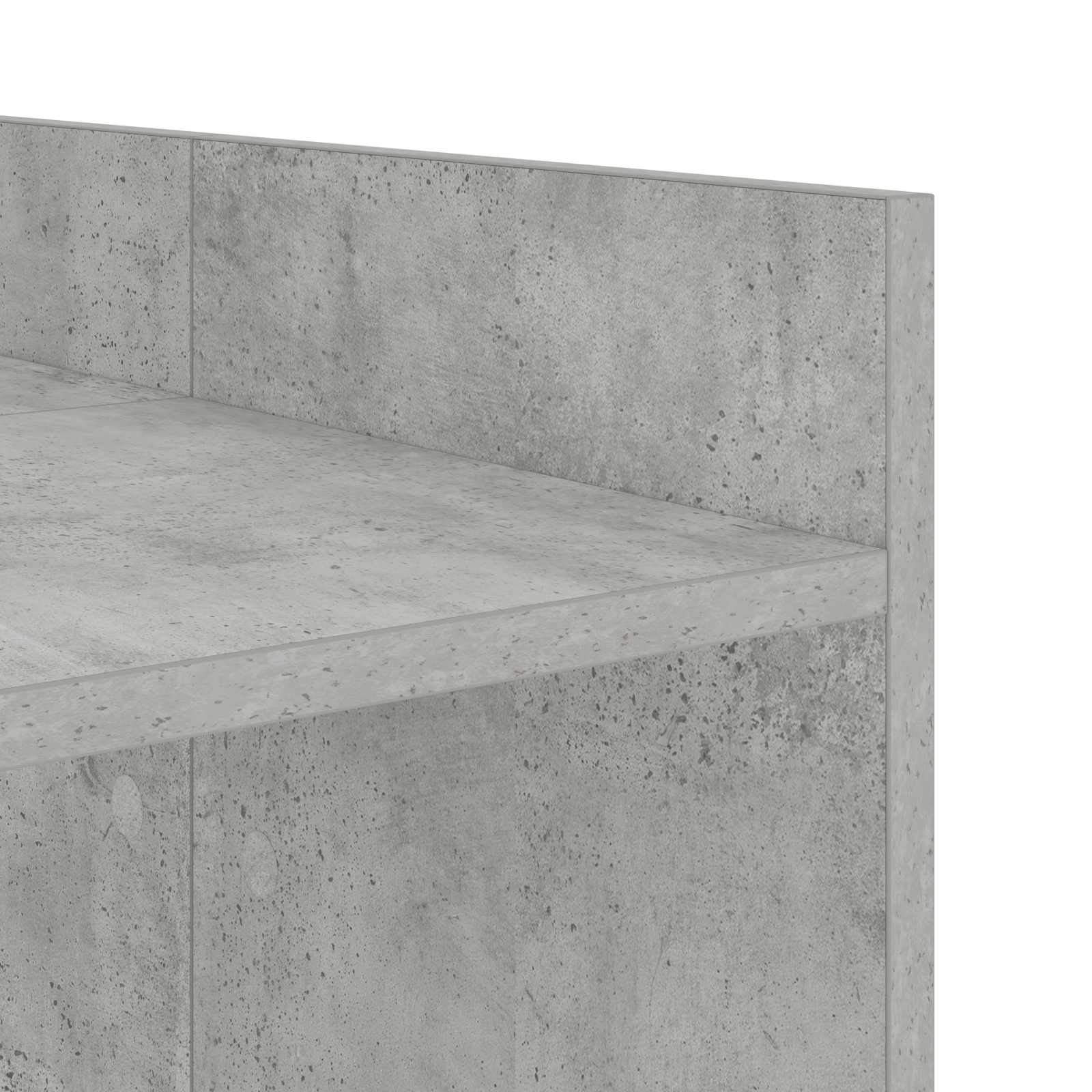 vidaXL Szafka na pralkę z przechowywaniem Betonowy 67,5 x 62 x 97 cm