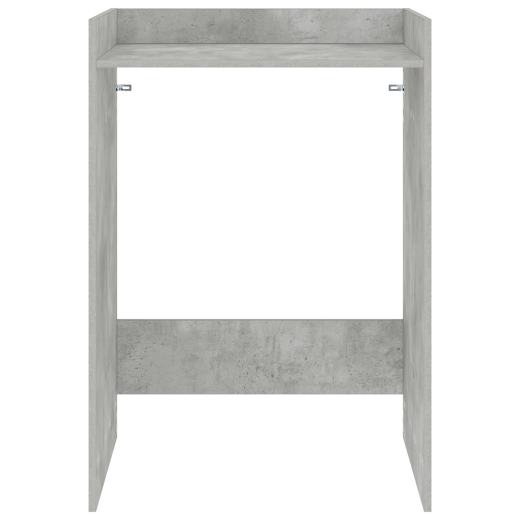vidaXL Szafka na pralkę z przechowywaniem Betonowy 67,5 x 62 x 97 cm
