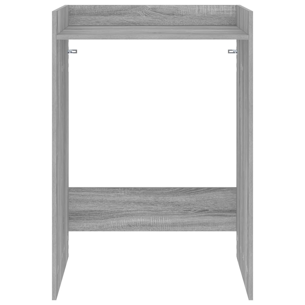 vidaXL Szafka na pralkę Szary Sonoma 67,5 x 62 x 97 cm