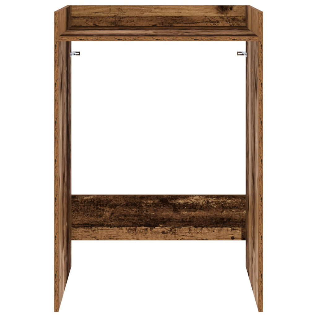 vidaXL Szafka na pralkę Stare drewno 67,5 x 62 x 97 cm
