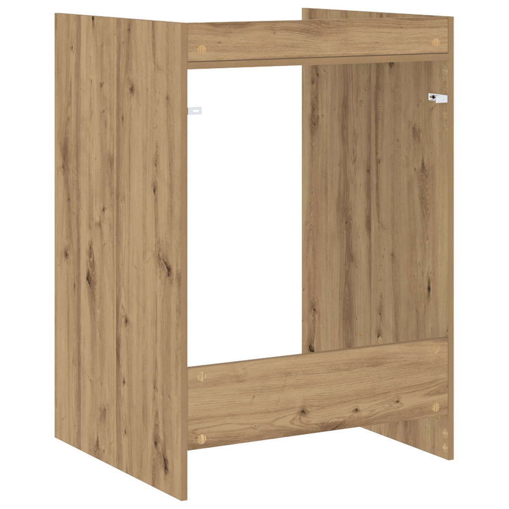 vidaXL Szafka na pralkę Dąb rzemieślniczy 67,5 x 62 x 97 cm