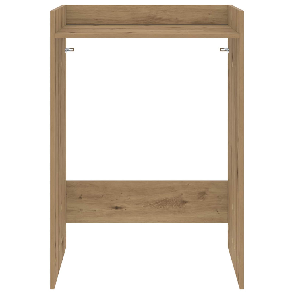 vidaXL Szafka na pralkę Dąb rzemieślniczy 67,5 x 62 x 97 cm