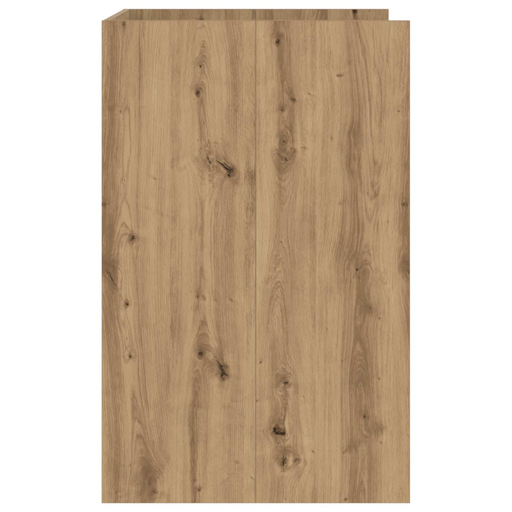 vidaXL Szafka na pralkę Dąb rzemieślniczy 67,5 x 62 x 97 cm