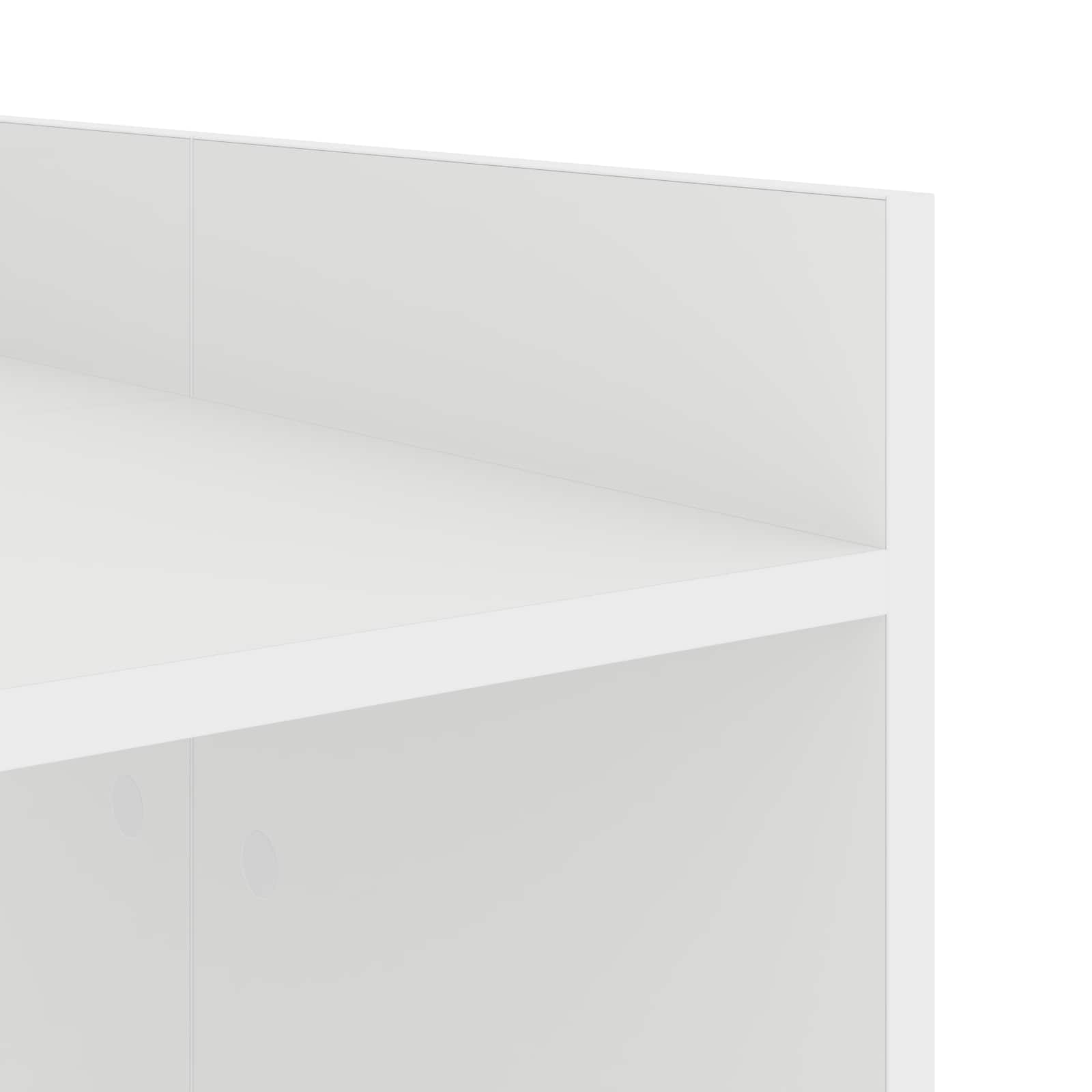 vidaXL Szafka na pralkę z przechowywaniem Biały 67,5 x 48 x 97 cm