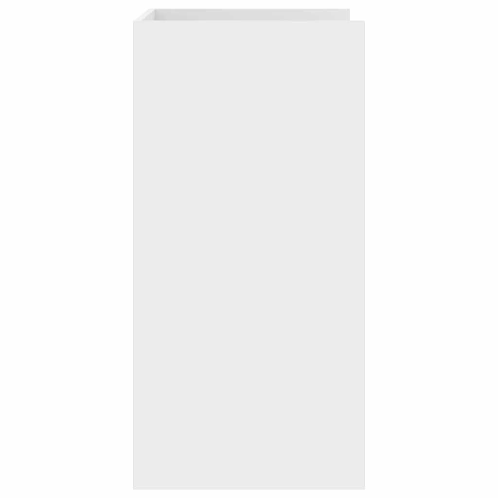 vidaXL Szafka na pralkę z przechowywaniem Biały 67,5 x 48 x 97 cm