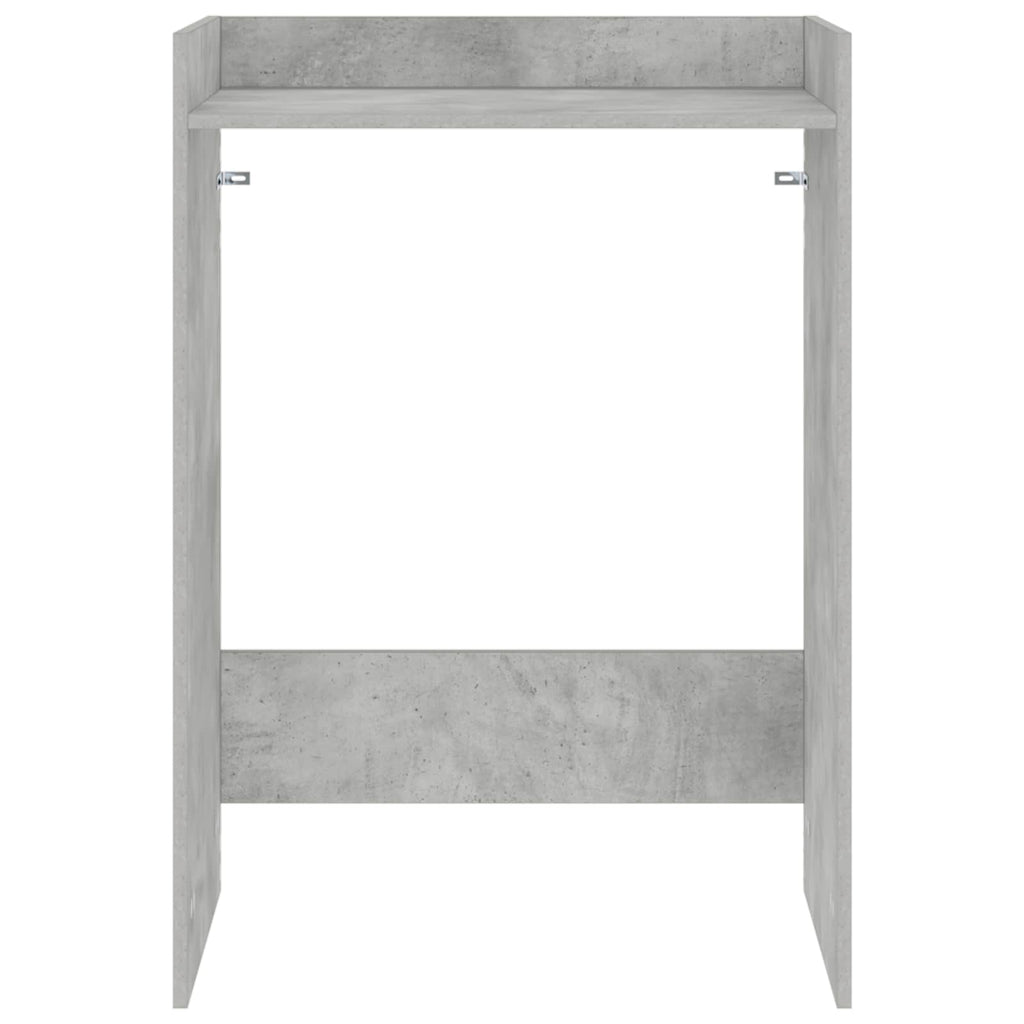 vidaXL Szafka na pralkę z przechowywaniem Betonowy 67,5 x 48 x 97 cm