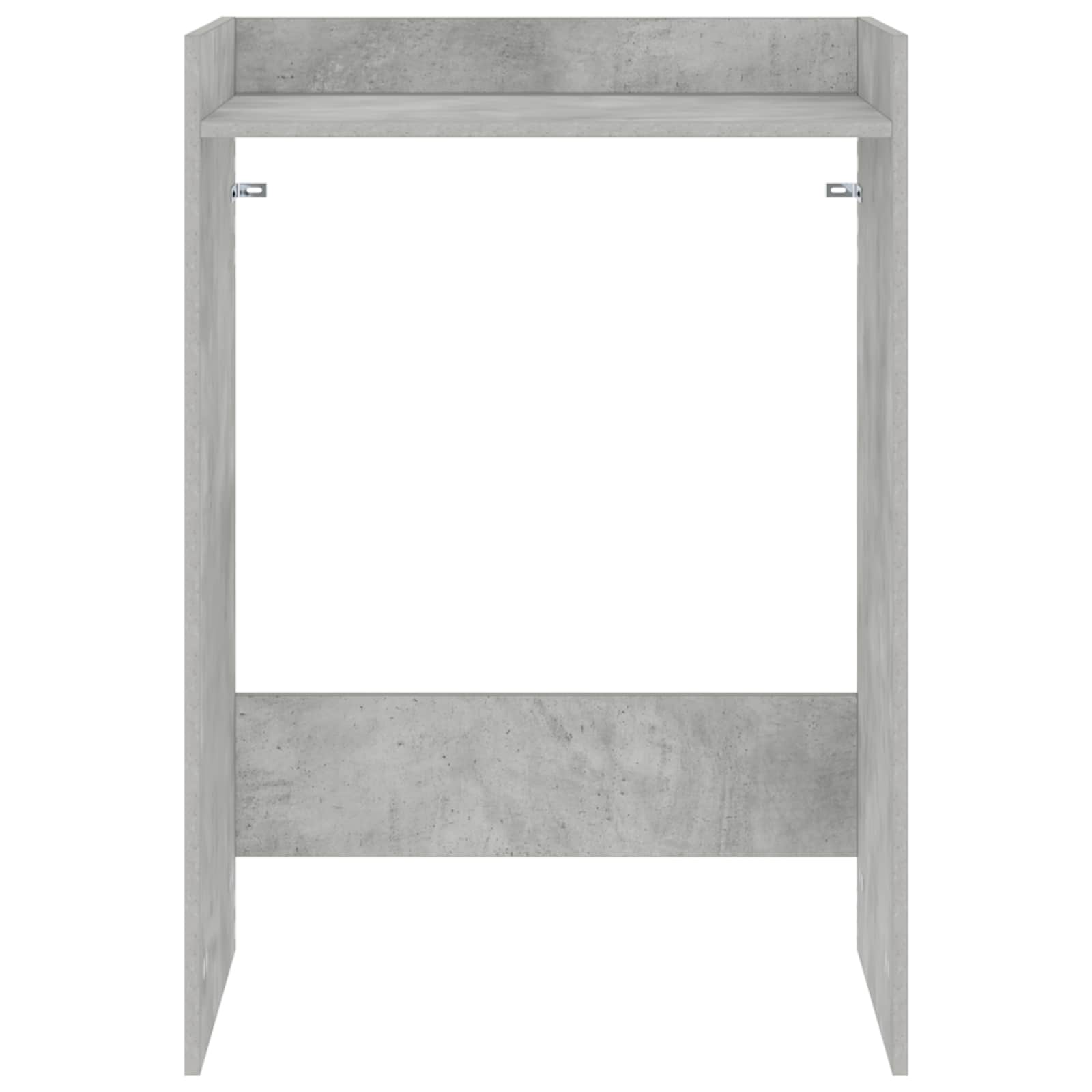 vidaXL Szafka na pralkę z przechowywaniem Betonowy 67,5 x 48 x 97 cm