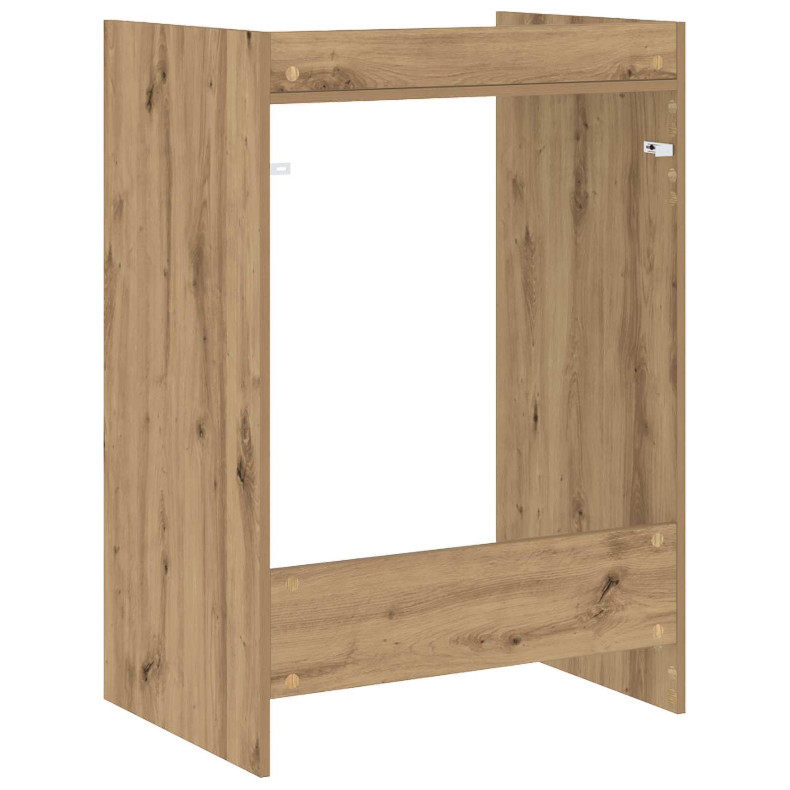 vidaXL Szafka na pralkę Dąb rzemieślniczy 67,5 x 48 x 97 cm
