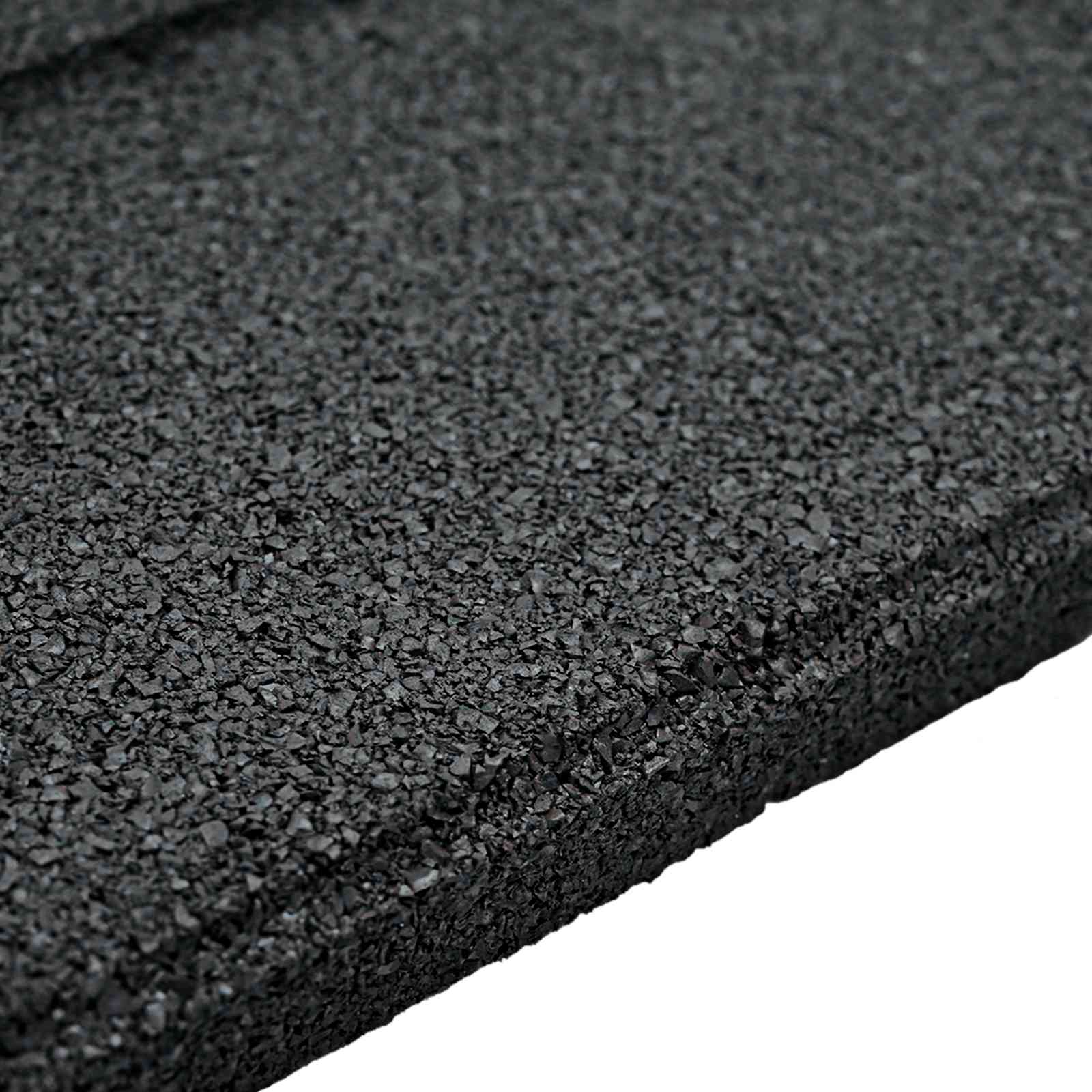 vidaXL Kamień kroczący 6 pcs Czarny 40,5 x 40,5 x 2 cm Guma