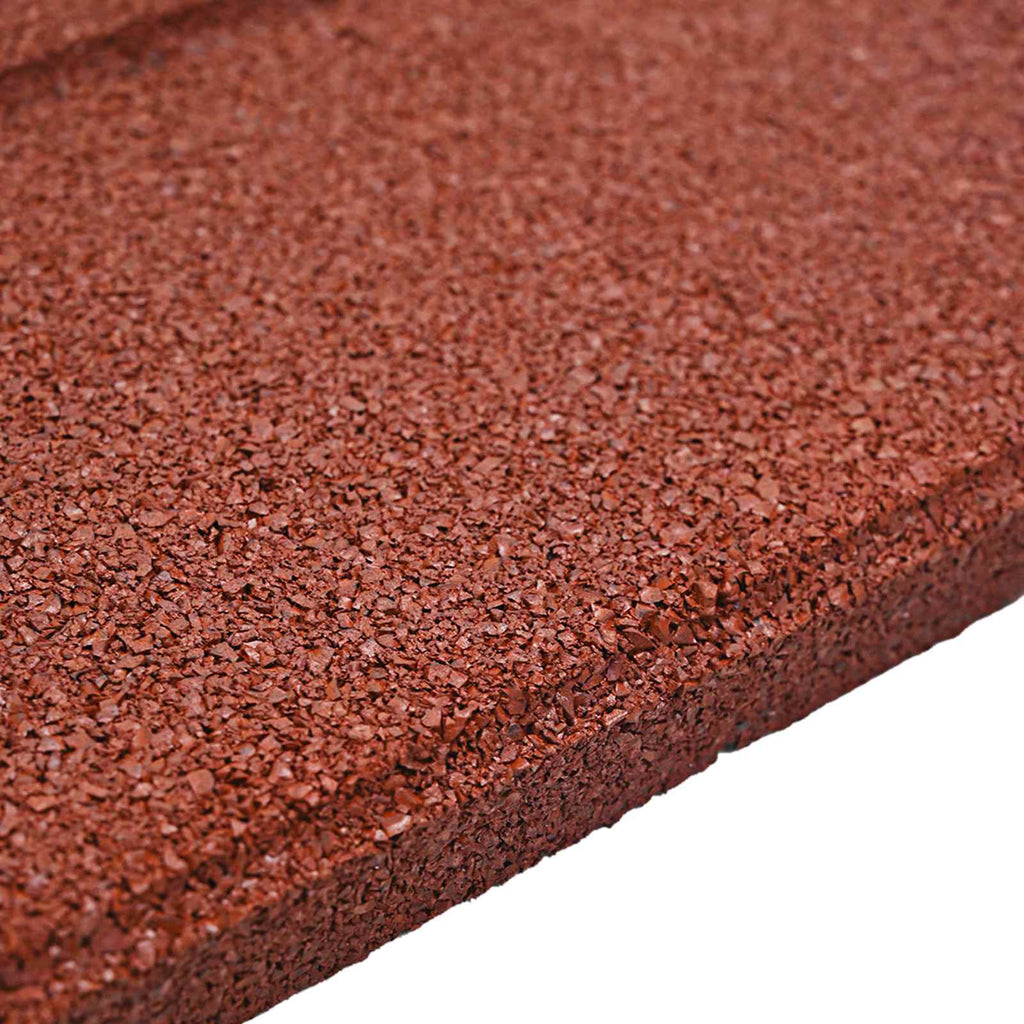 vidaXL Kamień kroczący 6 pcs Czerwony 40,5 x 40,5 x 2 cm Guma
