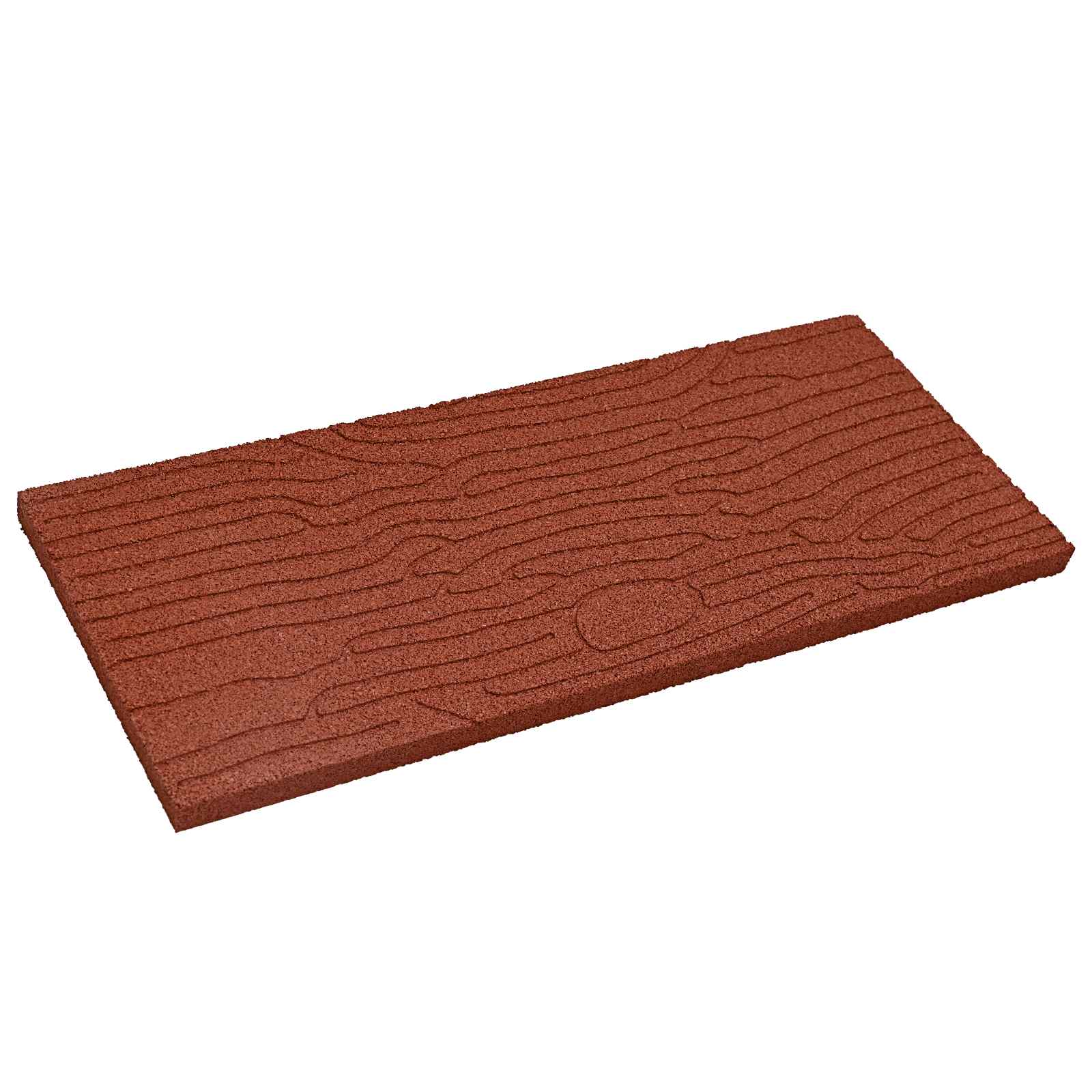 vidaXL Kamień kroczący 6 pcs Czerwony 60,5 x 25 x 2 cm Guma