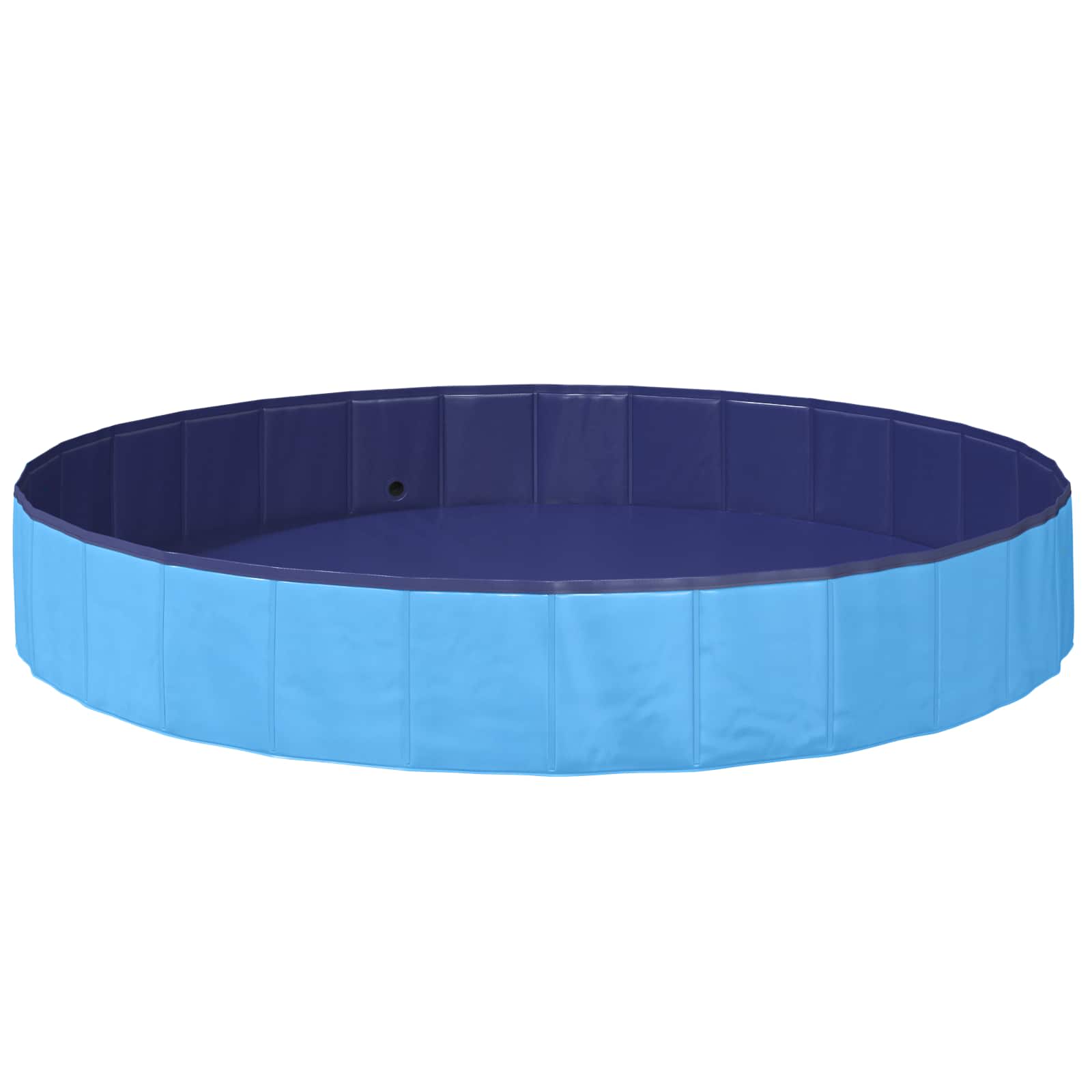 vidaXL Basen dla Psów Ø200 x 30 cm Gruby PVC niebieski