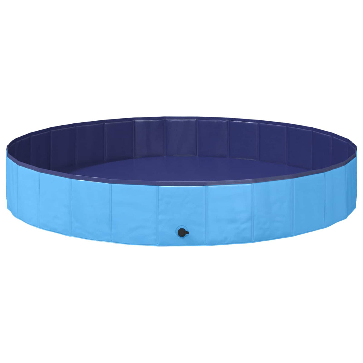 vidaXL Basen dla Psów Ø200 x 30 cm Gruby PVC niebieski