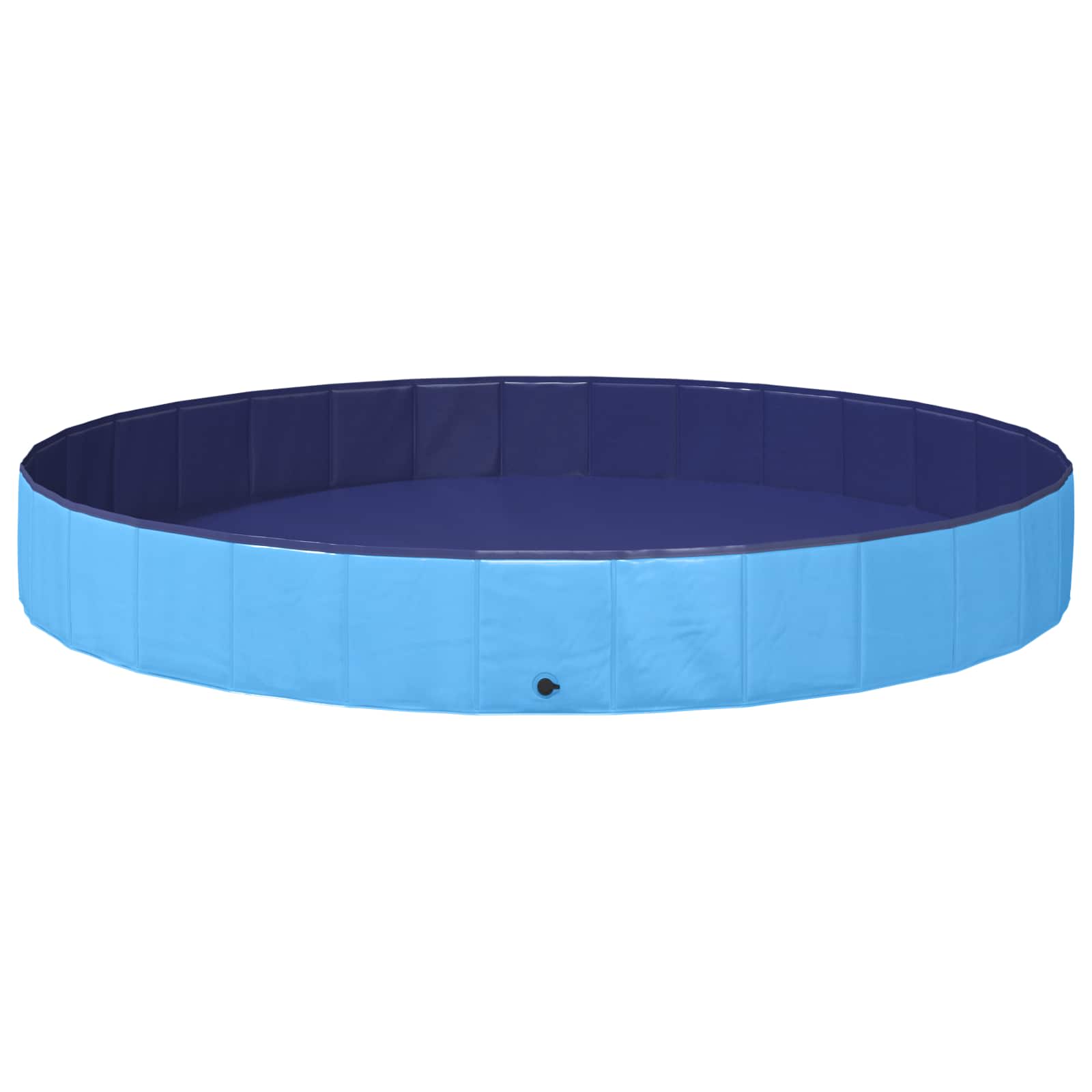 vidaXL Basen dla Psów niebieski Ø300 x 38 cm Gruby PVC