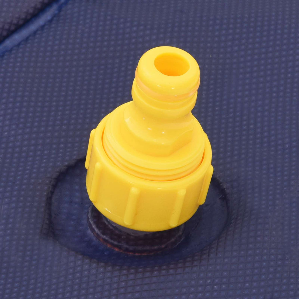 vidaXL Zestaw do zabawy dla dzieci i psów niebieski Ø150 x 10 cm PVC
