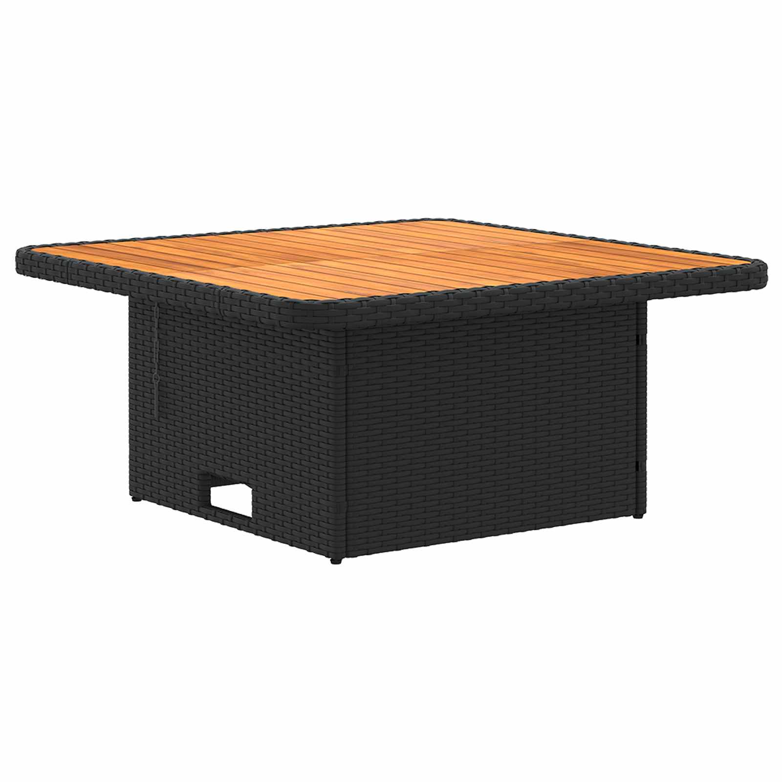 vidaXL Zestawy mebli z poduszką 4 pcs Czarny Rattan PE
