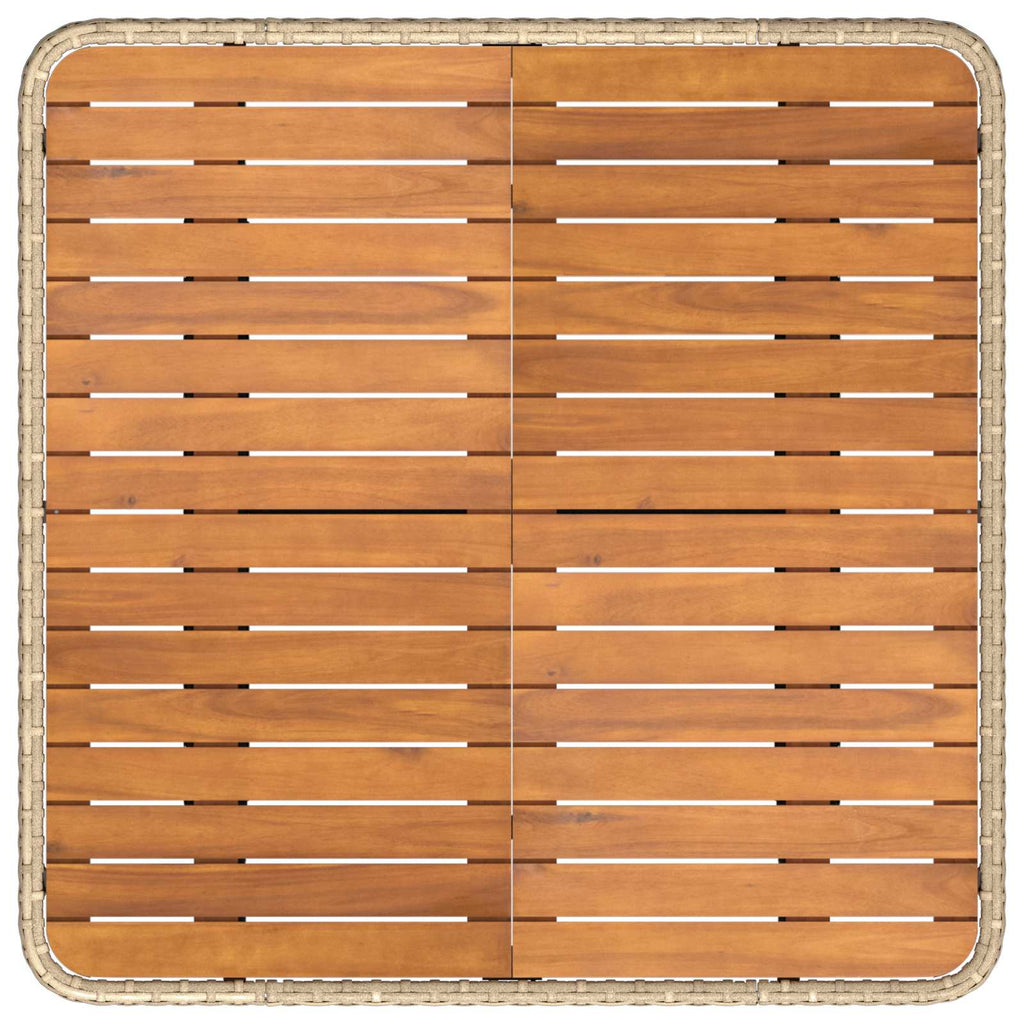 vidaXL Zestawy mebli z poduszką 8 pcs Beżowy i kremowy Rattan PE