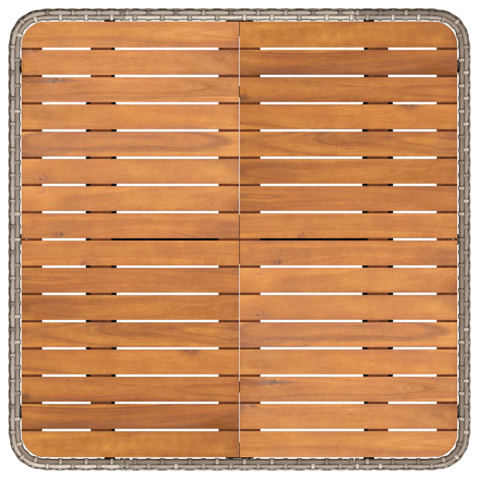 vidaXL Zestawy mebli z poduszką 8 pcs Szary i granatowy Rattan PE