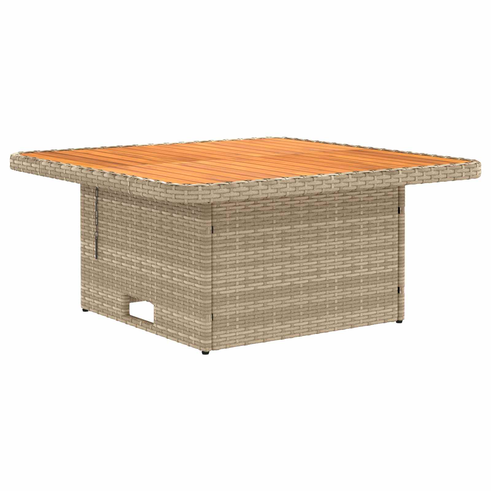 vidaXL Zestawy mebli z poduszką 7 pcs Beżowy i kremowy Rattan PE