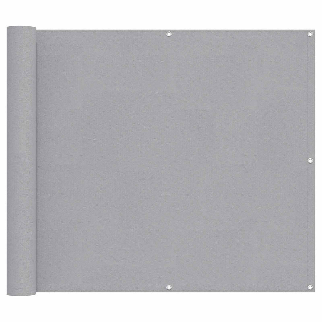 vidaXL Ekran balkonowy 90 x 200 cm Aluminium Oxford powlekany PU