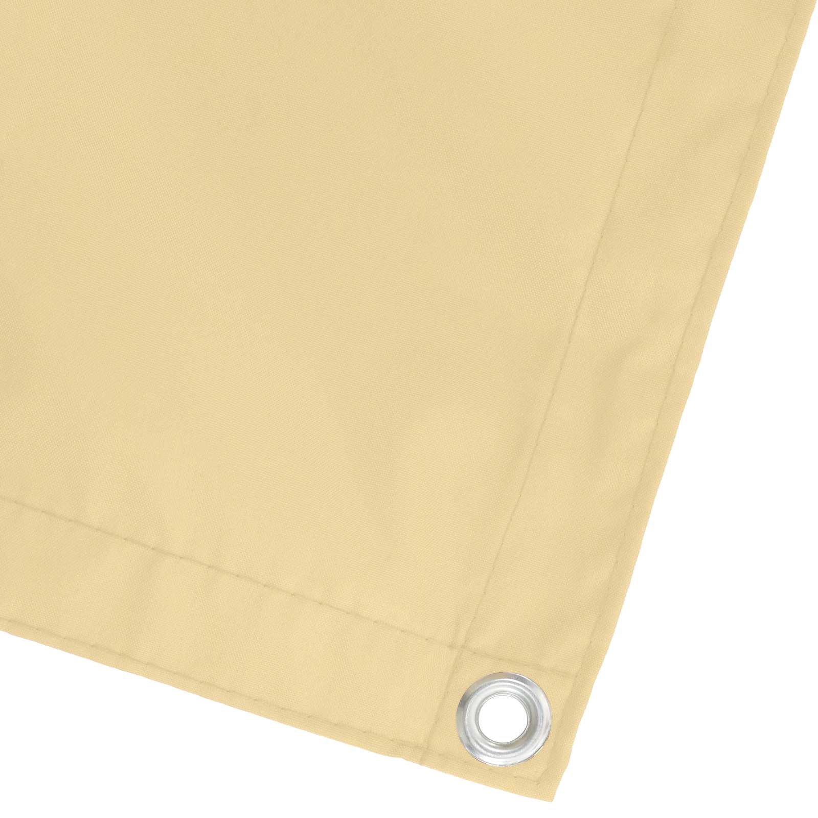vidaXL Ekran balkonowy piaskowy 110 x 600 cm Materiał Oxford