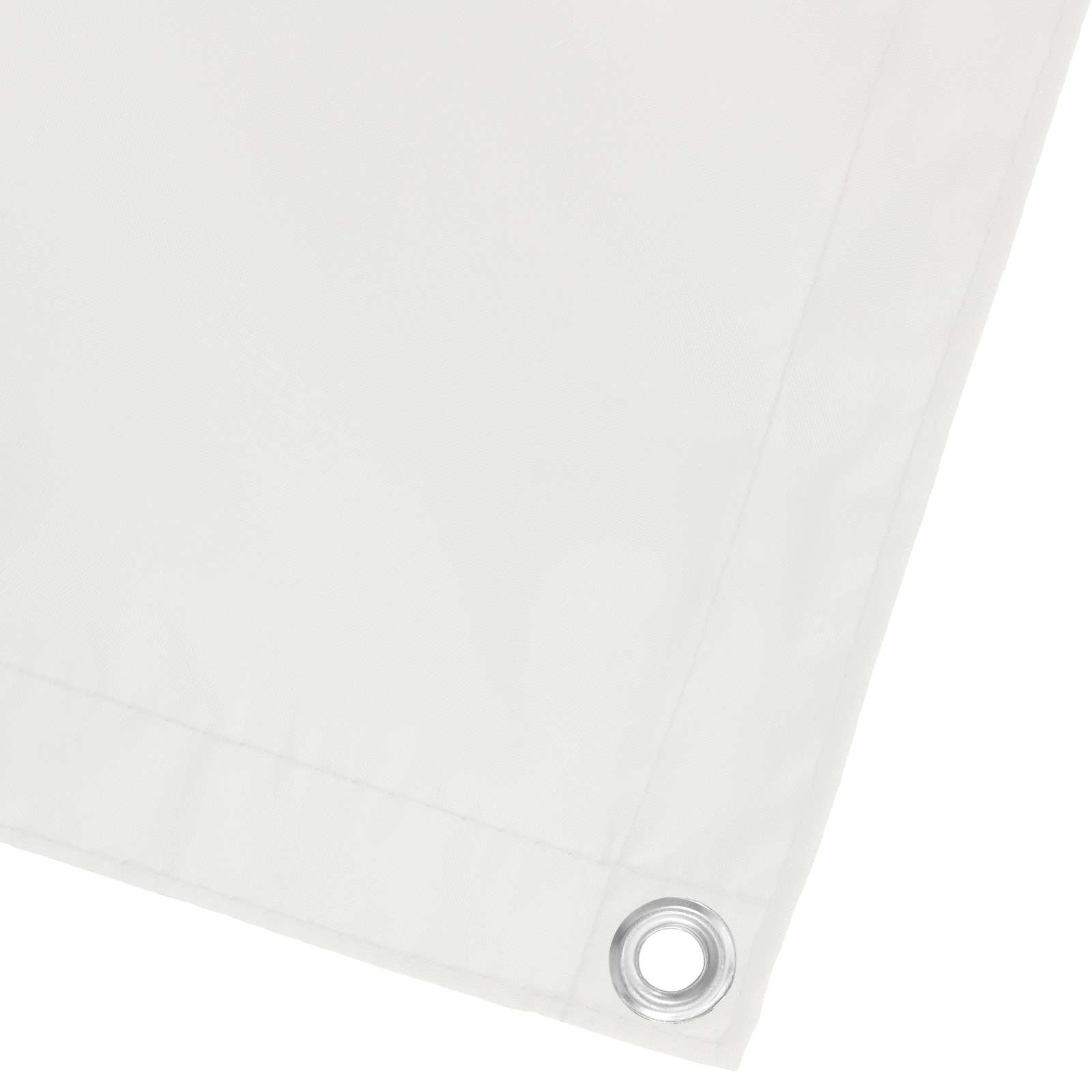 vidaXL Ekran balkonowy Biały 100 x 500 cm Materiał Oxford