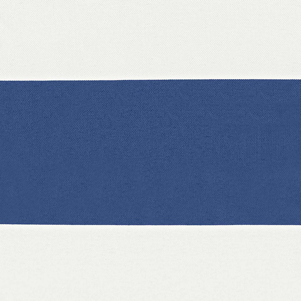 vidaXL Ekran balkonowy Niebieski i biały 110 x 1000 cm Materiał Oxford