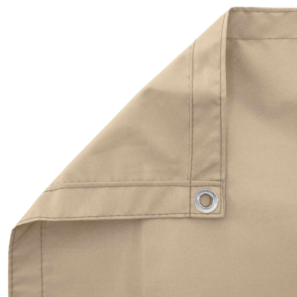 vidaXL Ekran balkonowy 100 x 500 cm Materiał Oxford Prostokątny Beżowy