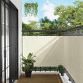 vidaXL Ekran balkonowy 110 x 1000 cm Materiał Oxford Prostokątny