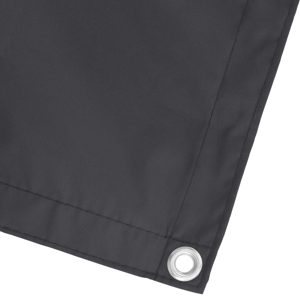 vidaXL Ekran balkonowy 110 x 600 cm Materiał Oxford Prostokątny Czarny