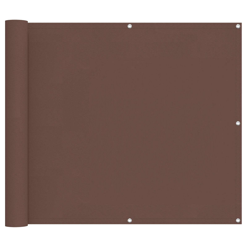 vidaXL Ekran balkonowy 100 x 800 cm Materiał Oxford Prostokątny