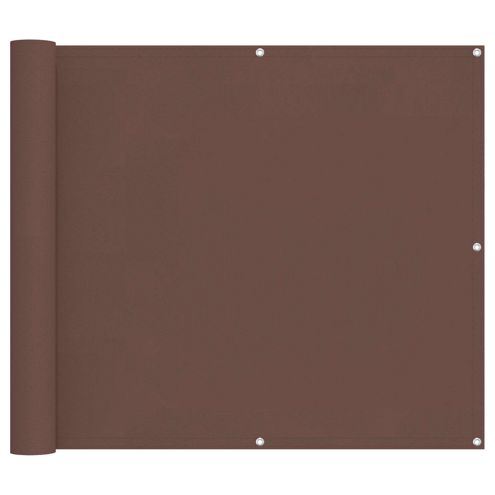 vidaXL Ekran balkonowy 100 x 800 cm Materiał Oxford Prostokątny