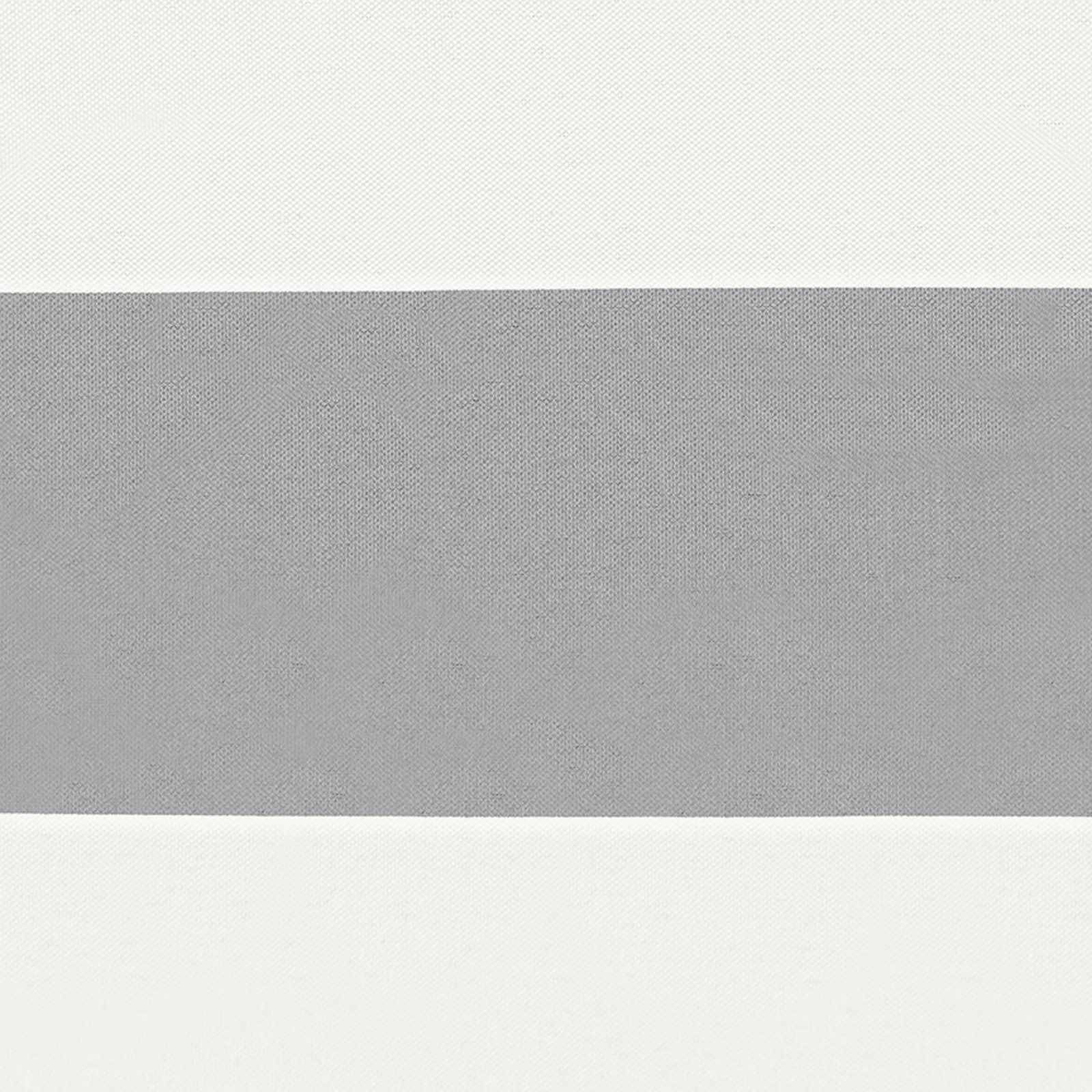 vidaXL Ekran balkonowy Jasnoszary i biały. 110 x 600 cm