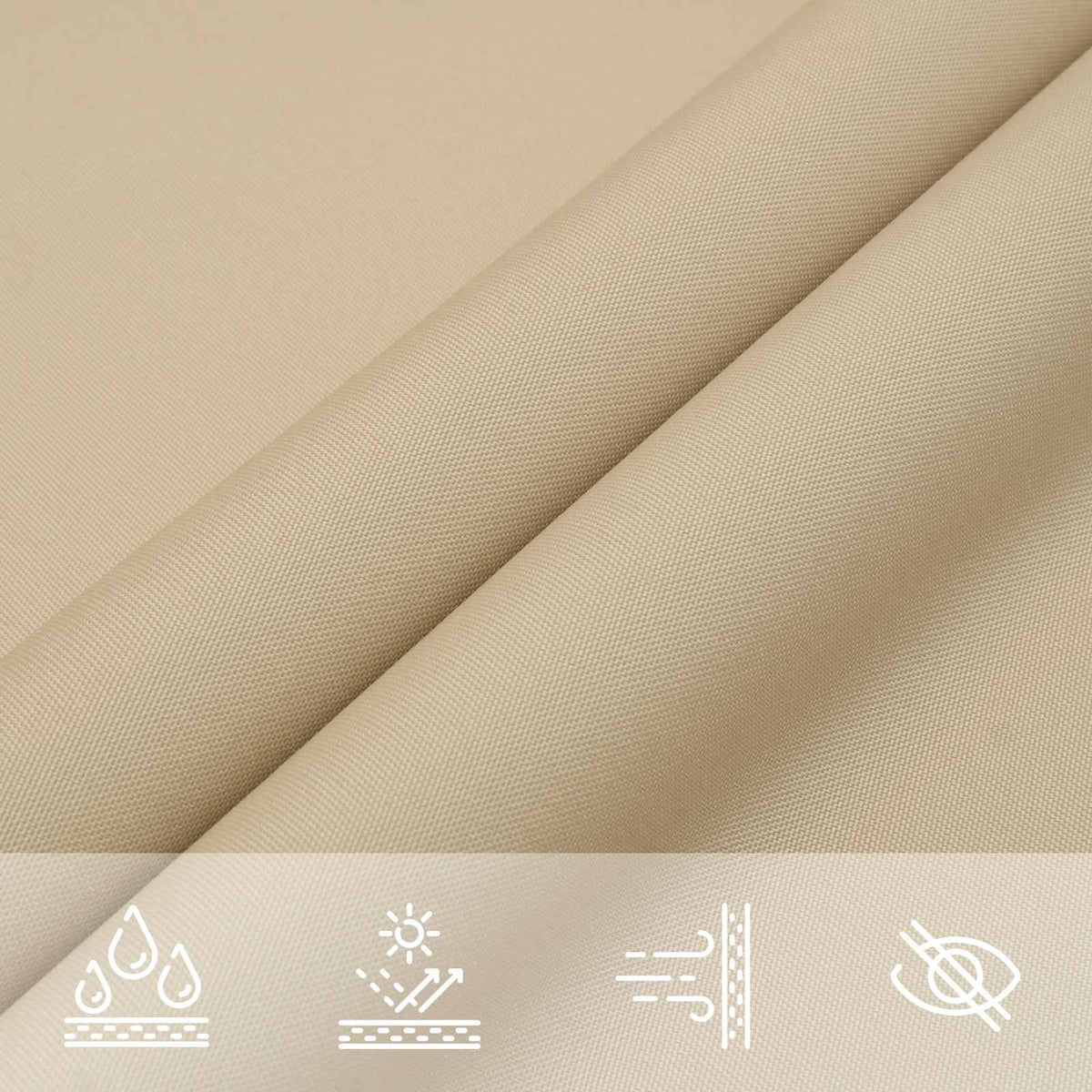 vidaXL Żagiel przeciwsłoneczny 6 x 2 m Oxford pokryty PU