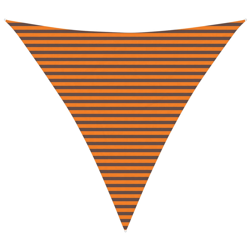 vidaXL Żagiel przeciwsłoneczny Pomarańczowy i brązowy